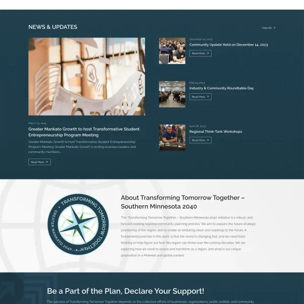 Transforming Tomorrow Together 2040